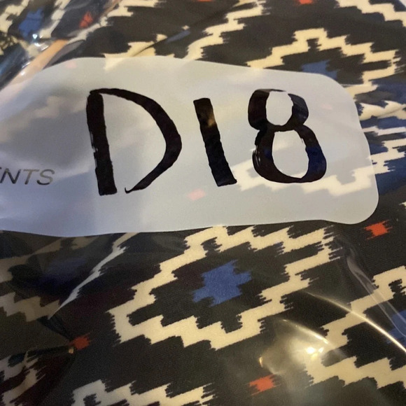 Lands end plus size swimsuit tankini top aztec red white blue patriotic size 18 - Picture 6 of 6